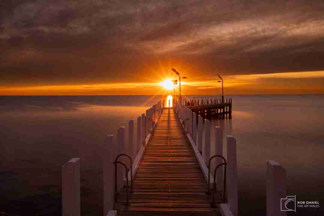 The Pier Sunset - Safety Beach, VIC | Rob Daniel Images