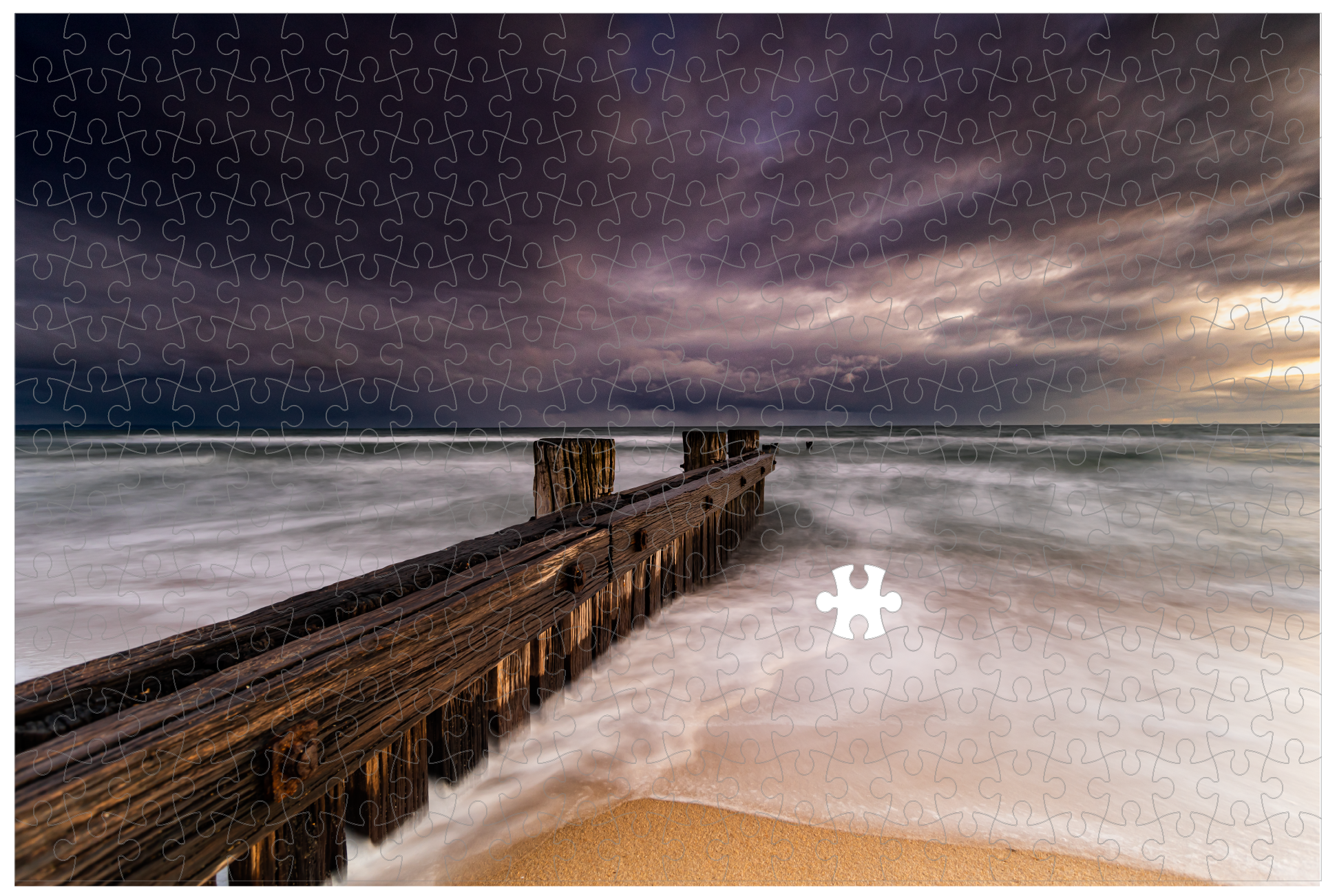 Rob Daniel Images Jigsaw Collection - Mentone Groyne
