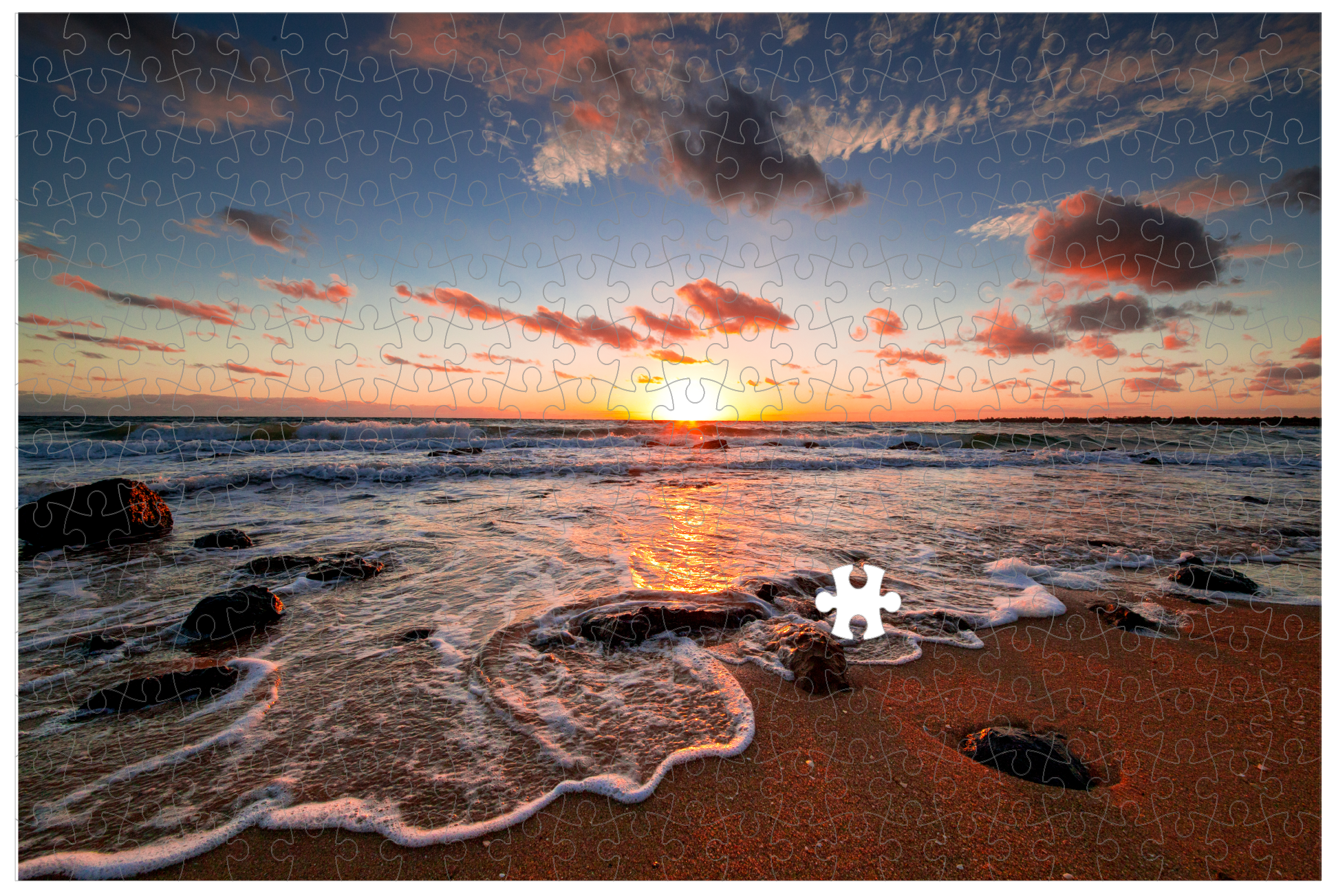 Rob Daniel Images Jigsaw Collection - 'Parkdale Beach'