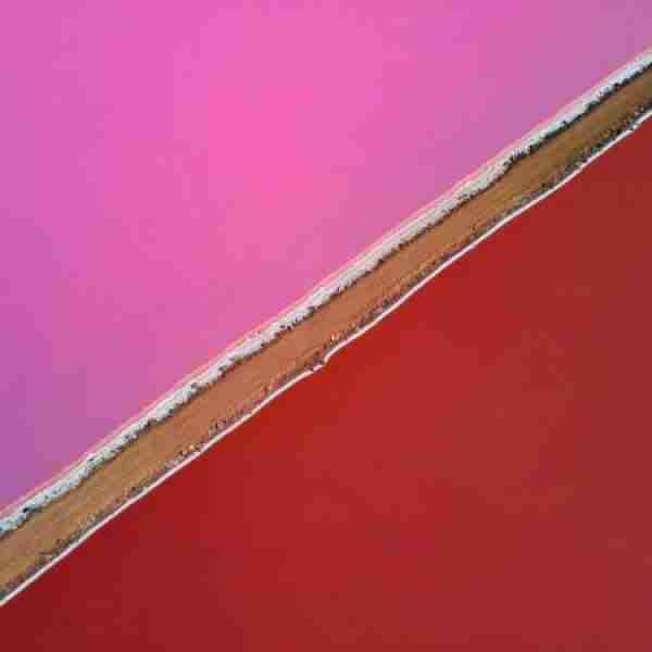 Diagonal Salts - Hutt Lagoon, Western Australia