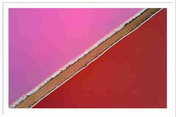 Diagonal Salts - Hutt Lagoon, Western Australia - Image 4