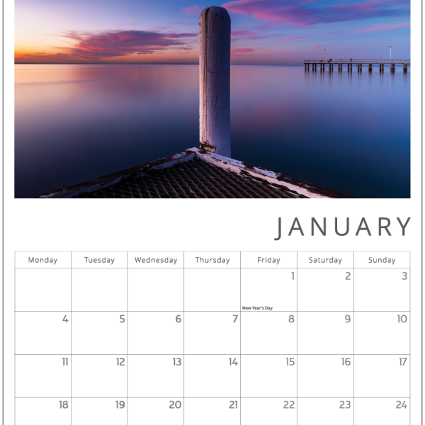 The Bay 2027 Calendar